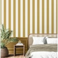 thumbnail image 2 of Fine Decor Tavish Mustard Stripe Wallpaper, 2 of 7