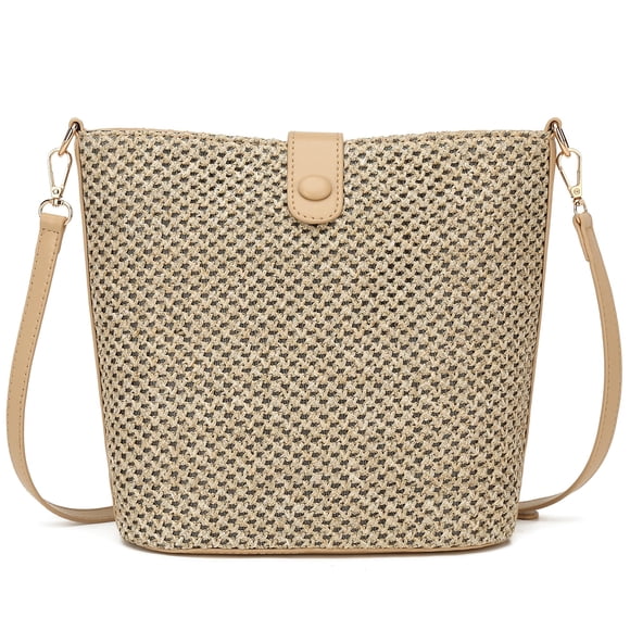 Bolso bandolera de paja ALARION para mujer - Vacaciones de verano en la playa