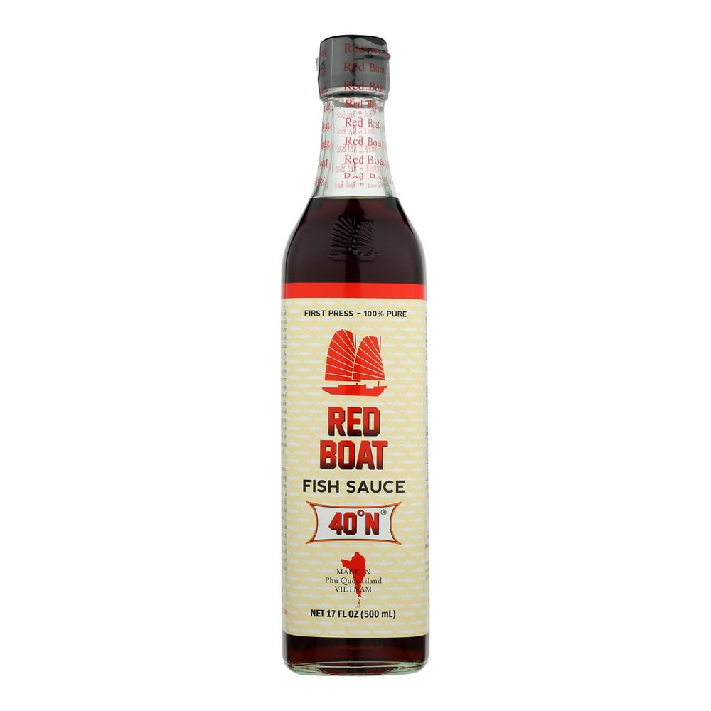 Red Boat Fish Sauce'S Primary Ingredient , 17 Oz