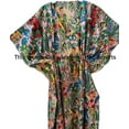 thumbnail image 3 of RAJBHOOMI HANDICRAFTS Women Cotton Kaftan- Indian Handmade Cotton Printed Kaftan for Women Coverups Dress Plus Size Caftan, 3 of 4