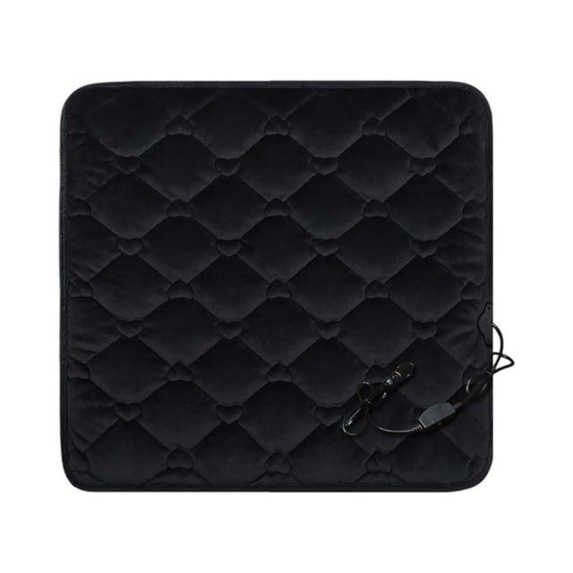 Hearth & Gear Heated Stadium Seat Cushion Portable Heated Seat Cushion Socket Heating Seat CushionFor Home Winter Heated Seat Cover Trim Restorer Automotive Car Exterior Car Mat Auto Interior Little