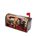 thumbnail image 3 of PHELIKA Christmas Red Truck Golden Retriever Dog 06 Mailbox Covers Magnetic Mailbox Wraps Post Letter Box Cover Mailwrap Garden Home Decor Standard Size 25.5"H x 21"W, 3 of 8