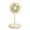 Yellow, variant on Personal Fans Desktop Small,Small Fans For Home And Outdoor Use,USB Desktop Fan Rechargeable Convenient Mini Small Folding Circulating Student Dormitory High Wind Power Fan