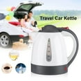 thumbnail image 4 of Car Kettle Electric Kettle Camping 12V 1000ml Coffee Maker Water Boiler Portable Travel Car Truck Kettle Hot Water Heater Bottle for Tea Coffee Making Cigarette Lighter Heating Cup, 150W, 4 of 8