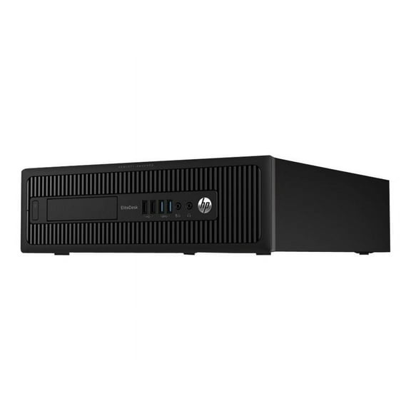HP EliteDesk 800 G1 Desktop Computer - Intel Core i5 i5-4590 3.30 GHz - 4 GB DDR3 SDRAM - 500 GB HDD - Windows 7 Professional 64-bit upgradable to Windows 8.1 Pro - Small Form Factor - TAA Compliant -