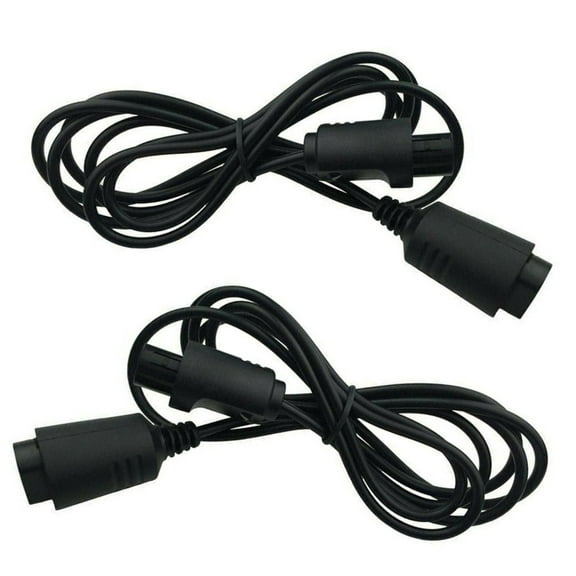 2PCS Extended Extension Cable Cord for Nintendo 64 Controller N64 Game Console TAPDRA Spare Part