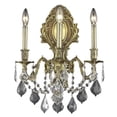 thumbnail image 1 of Elegant Lighting Monarch Traditional Wall Sconce 3 Lights E12 French Gold, 1 of 2