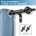 thumbnail image 2 of Urbanest Portia Single Curtain Rod and Hardware Set, 2 of 6