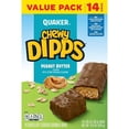 thumbnail image 5 of Quaker Chewy Dipps Peanut Butter Granola Bars - 14.8oz/14ct, 5 of 5