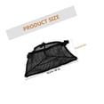 thumbnail image 4 of LIFKOME Organisateur de Table de Camping sous Table Sac en Filet Design Léger Noir Lot de 1, 4 of 8