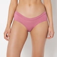 thumbnail image 1 of Culotte Hipster à Taille Grand en Coton, Rouge Violet, 1 of 5