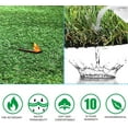thumbnail image 2 of Artificial Grass Pet Grass Indoor Outdoor use for Training Pads Patio Lawn Decoration Fake Grass Turf Green Thatch 7x10, 2 of 5
