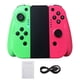 thumbnail image 1 of Gamepad Plastic USB Joypad Reemplazo del controlador de consola de juegos compatible con Bluetooth para Switch, Verde Rosa sweethay EL000978-02B, 1 of 2