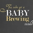 thumbnail image 2 of CafePress - Baby Brewing Maternity Dark T Shirt - Maternity Dark T-Shirt, 2 of 3