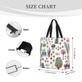 thumbnail image 4 of Kll Frog And Forest Plants Pattern Aesthetic Tote Bag For Women Beach Bag Shopping Bags Shoulder Bag Reusable Grocery Bags, 4 of 8