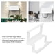 thumbnail image 3 of Soporte de Fuente de Alimentación, 2 en 1 Instaláciano Instalación flexible Montaje de Pared Enrutador de Acero para el Dispositivo Gen 3 para la Cabina de la Tiesta, 3 of 7