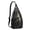 Black-39, variant on Mystical Crossbody Bag - Ethereal Lunar Eclipse & Constellation Design, Breathable Lightweight Sling Bag for Men, Unisex Tactical Gothic Style