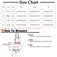 thumbnail image 3 of Wycnly Womens Swimsuits Modest Swimsuits for Women Modest Swimsuits Two Piece Swimsuits Summer Hollow out Push up Slim Fit Tankini Swimsuit Bathing Suits Bathing Suit, 3 of 7