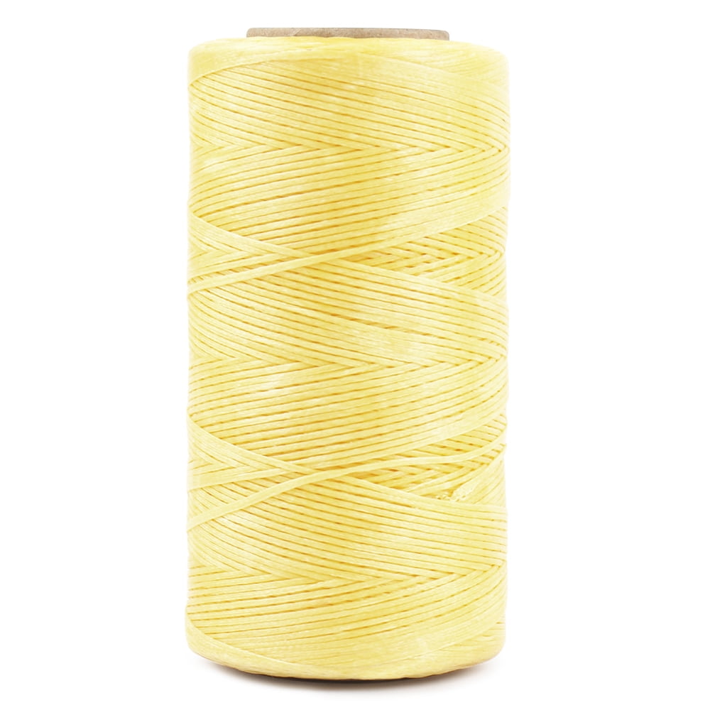 284 Yards（260m) 150D 1mm Woven Flat Wax Thread for Leather Sewing