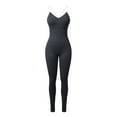 thumbnail image 6 of Women's Yoga Pants Seamless Activewear Slim Fit Jumpsuit Comfortable Sportswear Stylish Exercise Outfit for Fitness and Training, 6 of 6