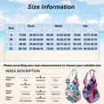 thumbnail image 2 of Daznico Women's Maternity Floral Bikini - V Neck Pregnancy Swimwear for Summer Beach, High Waist 2025,for Size L, 2 of 6