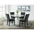 thumbnail image 5 of Picket House Furnishings Odette White Round Dining Table Complete in White, 5 of 11