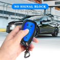 thumbnail image 5 of Key Fob Cover Compatible with Chevrolet Equinox Malibu Trailblazer Traverse Volt Bolt Keychain Case Holder Protector,Blue, 5 of 7