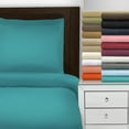 thumbnail image 3 of Superior 1500 Series Brushed Microfiber Soft and Wrinkle Resistant Solid Duvet Cover Set, 3 of 4