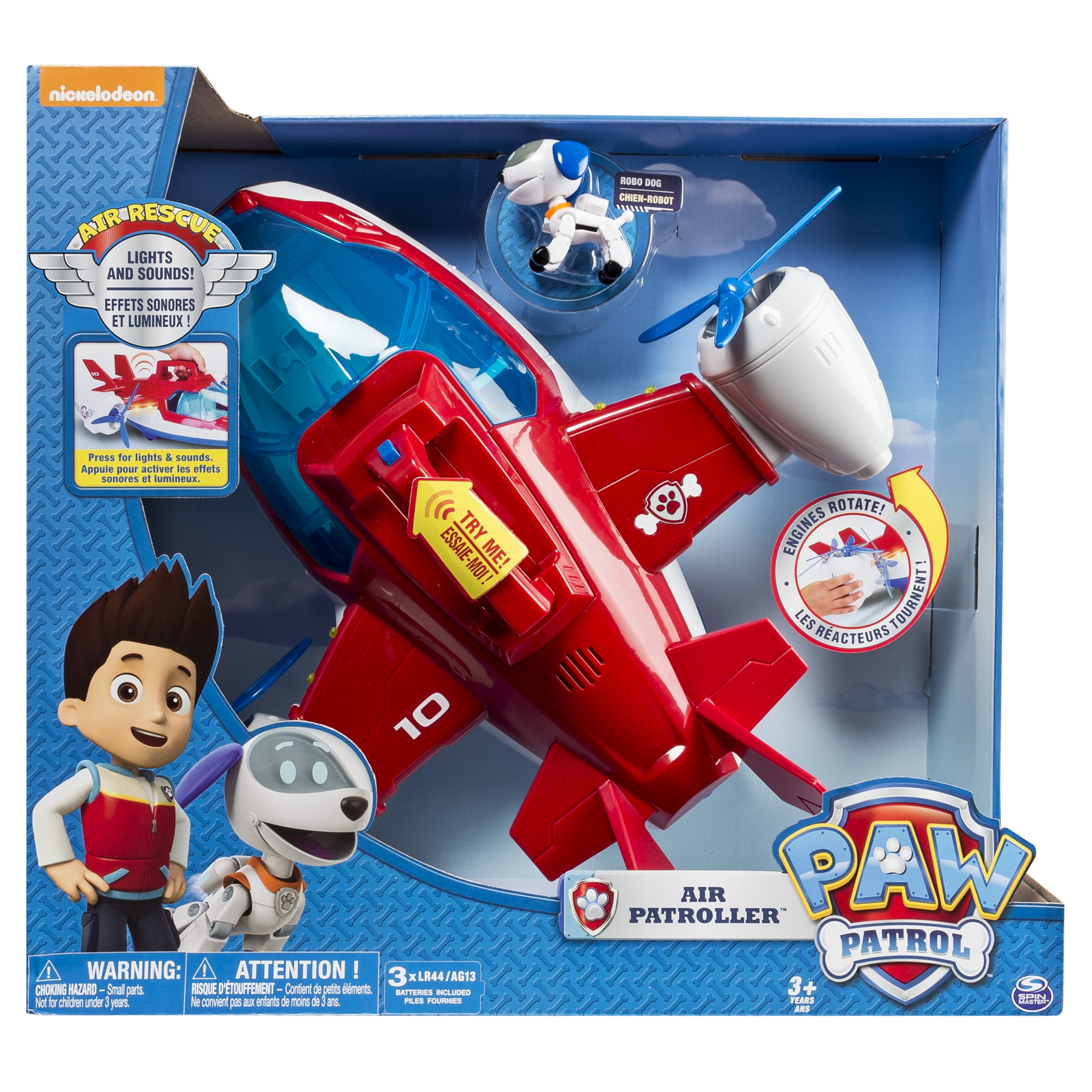 paw patrol airplane toy