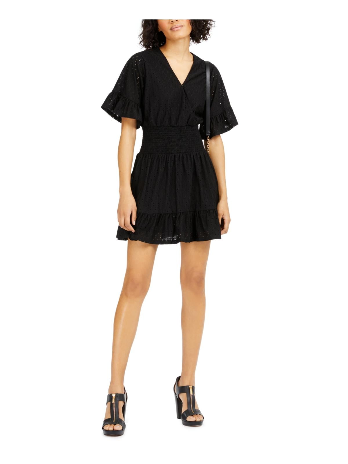 MICHAEL Michael Kors Womens Smocked 