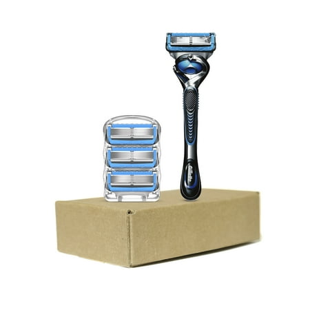 Gillette ProGlide Shield Chill Men’s Razor Handle and 4 Blade Refills