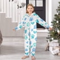 thumbnail image 6 of Paws Love Pattern One Piece Pajamas Soft Jumpsuit Cozy Sleep and Play Romper Zipper and Pockets 5-6T, 6 of 8