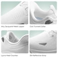 thumbnail image 5 of NORTIV 8 Men's Slip On Walking Shoes Hands Free Running Tennis Cushioning ActiveBreeze Non Slip Athletic Gym Workout Comfortable Fashion Sneakers, 5 of 8