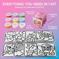 thumbnail image 6 of Klever Kits Air Dry Clay Painting for Kids, 8 Pre-grooved Clay Modeling, Non-Toxic Material Complete DIY Arts and Crafts Set for Boys & Girls Ages 4-9, 6 of 9