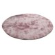 thumbnail image 2 of Alfombra peluda de 100cm, alfombra para , alfombra para gatear Rosa Gloria Alfombra de piso Alfombrillas, 2 of 7