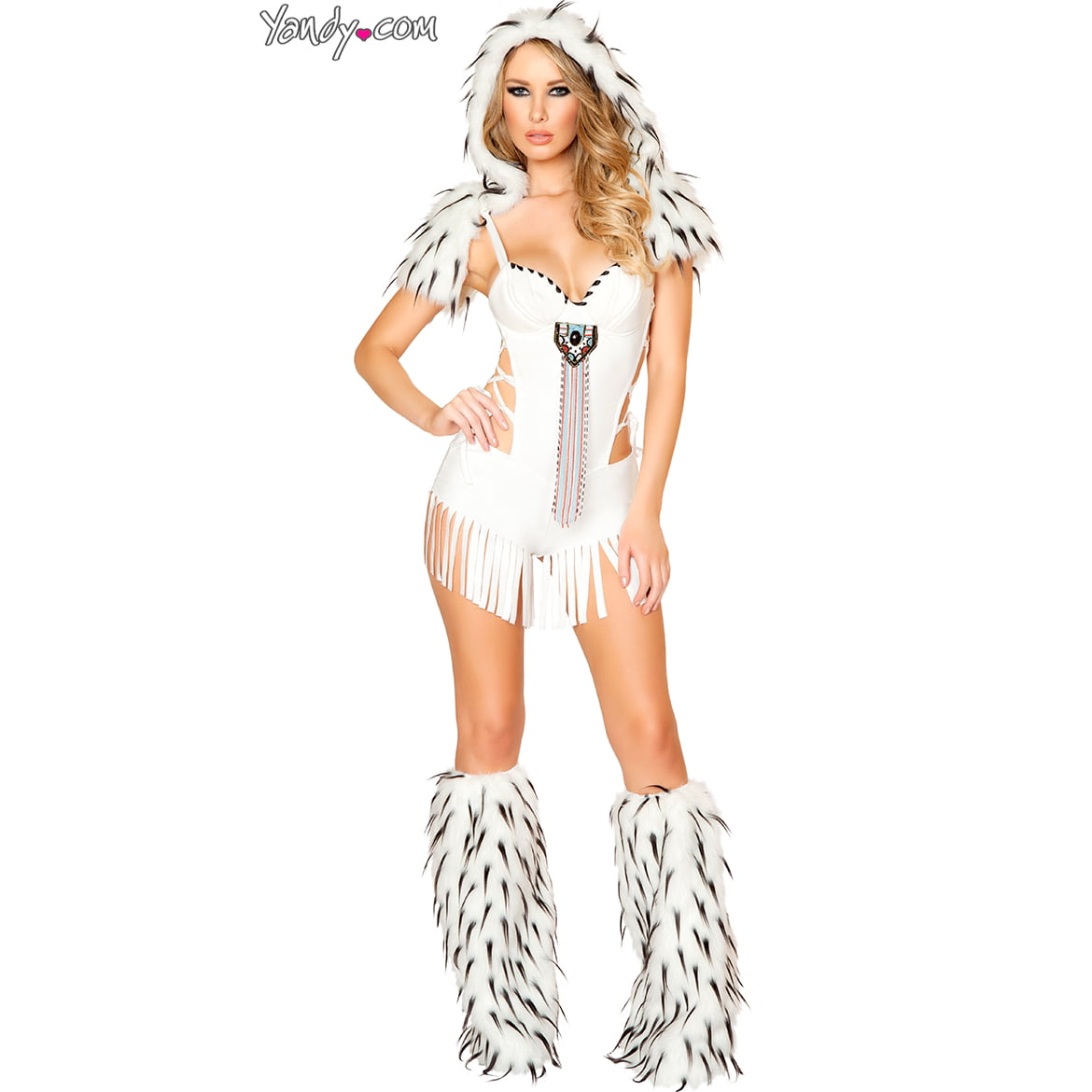 White Native American Costume - Walmart.com