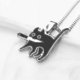 thumbnail image 3 of Collar de gato Yashi colgante de gato asesino negro 2 piezas, 3 of 4