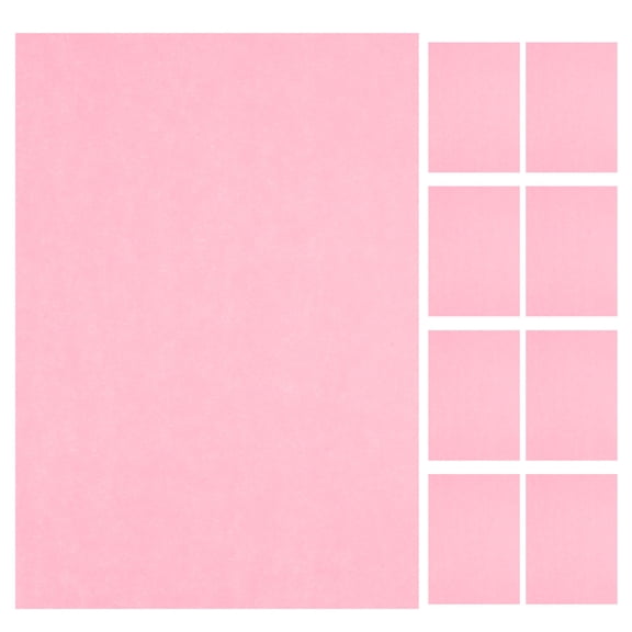 HEANUJJ Portable Pink A4 Printer Paper Thick Sheets for Writing Printing and Scrapbooking