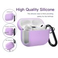thumbnail image 3 of Funda Portátil para Dispositivo Electrónico Brujula AirPods Pro 3 Color Lila Claro, 3 of 6