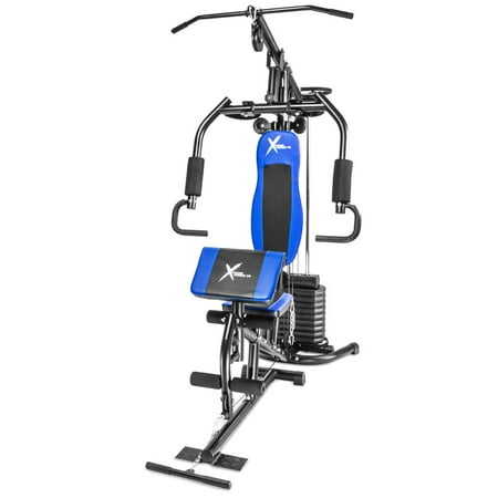 - XtremepowerUS Deluxe Home Gym Fitness Exercise Workout Machine Weight Stack