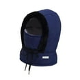 thumbnail image 4 of Gorro cálido de invierno para el cuello, para mujeres y hombres, ideal para senderismo, snowboard, acampada en climas fríos. Azul profundo, 4 of 8