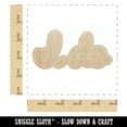 thumbnail image 2 of I Do Wedding Fun Text Wood Shape Unfinished Piece Cutout Craft DIY Projects - 4.70 Inch Size - 1/4 Inch Thick, 2 of 7