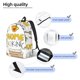 thumbnail image 3 of Balery Home Cooking Mochila Clásica Impresa Básica para Viaje, Mochila Escolar Resistente al Agua, Mochila de Lona con Correas Ajustables-Small, 3 of 5