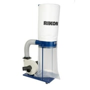 RIKON 60-200 Power Tools 2 Horsepower Built In Casters Mobile Dust Collector