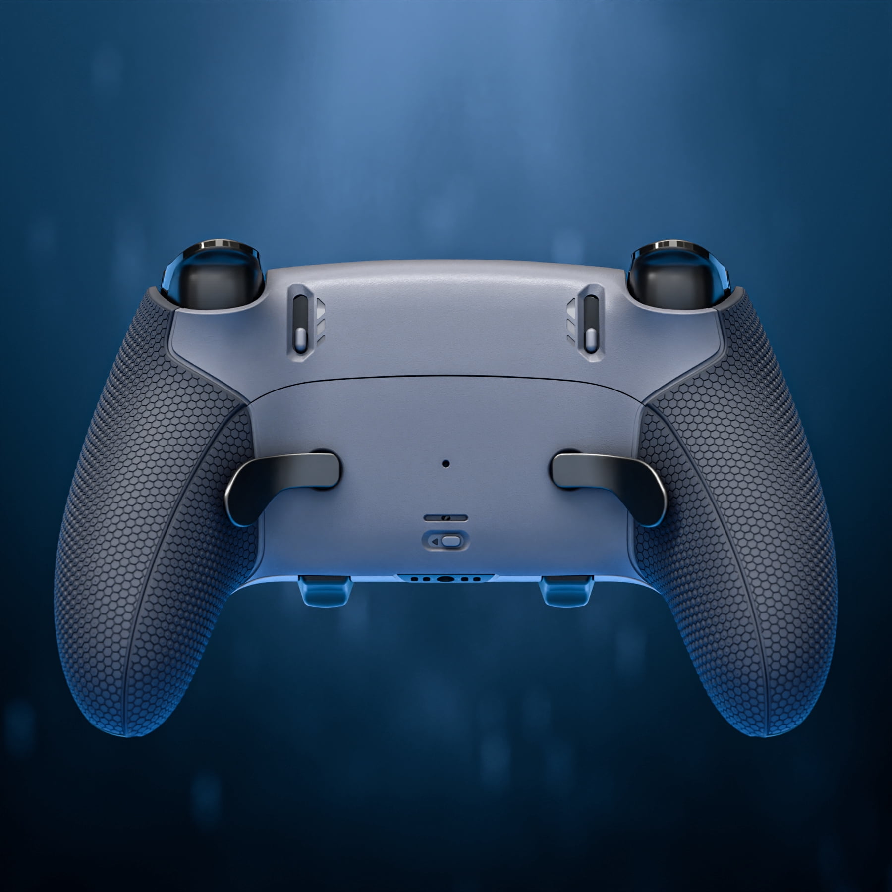 eXtremeRate Beyond-ARC Shell Kit for PS5 Edge Controller - Rubberized Grip Front & Back Cover (New Hope Gray & Classic Gray)