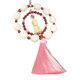 thumbnail image 2 of Colgante de madera de Buda para coche perfecl decoración colgante auspicioso 55cm accesorio Interior adorno Feng Shui Borlas rosas, 2 of 8