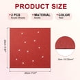 thumbnail image 2 of 2 Pcs Hojas de Acrílico Brillantes de 1/8" de Grosor, Hojas de Plástico de 8x8 Pulgadas, Rojas, 2 of 7