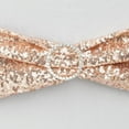 thumbnail image 5 of Efavormart 5pc x SEQUINED Spandex Chair Sash for Wedding Events Decor Chair Bow Sash Party Decoration Supplies - Rose Gold, 5 of 8