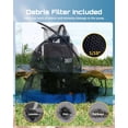 thumbnail image 5 of SEESII 1/3HP Pool Cover Pump - Automatic On/Off, 3035GPH Submersible Water Pump with Filter Net, 25ft Power Cord, Check Valve, Sump Pump, 5 of 10