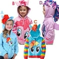 thumbnail image 5 of Girls' Rainbow Dash Hoodie, 5 of 5